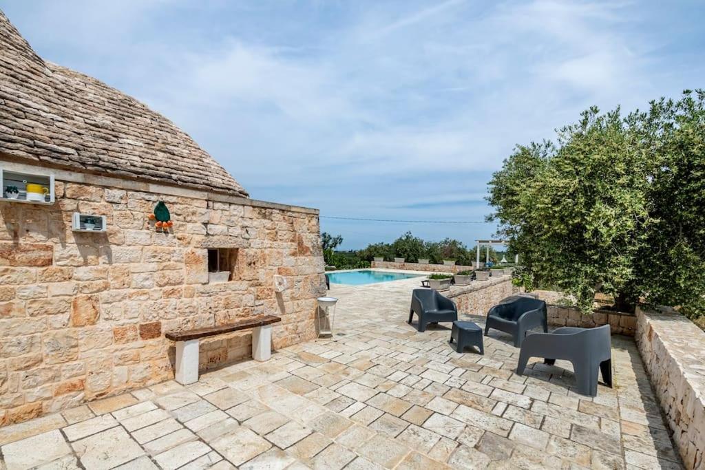 Villa Trullo Oasi Santo Stefano - Private Pool Castellana Grotte Exterior foto
